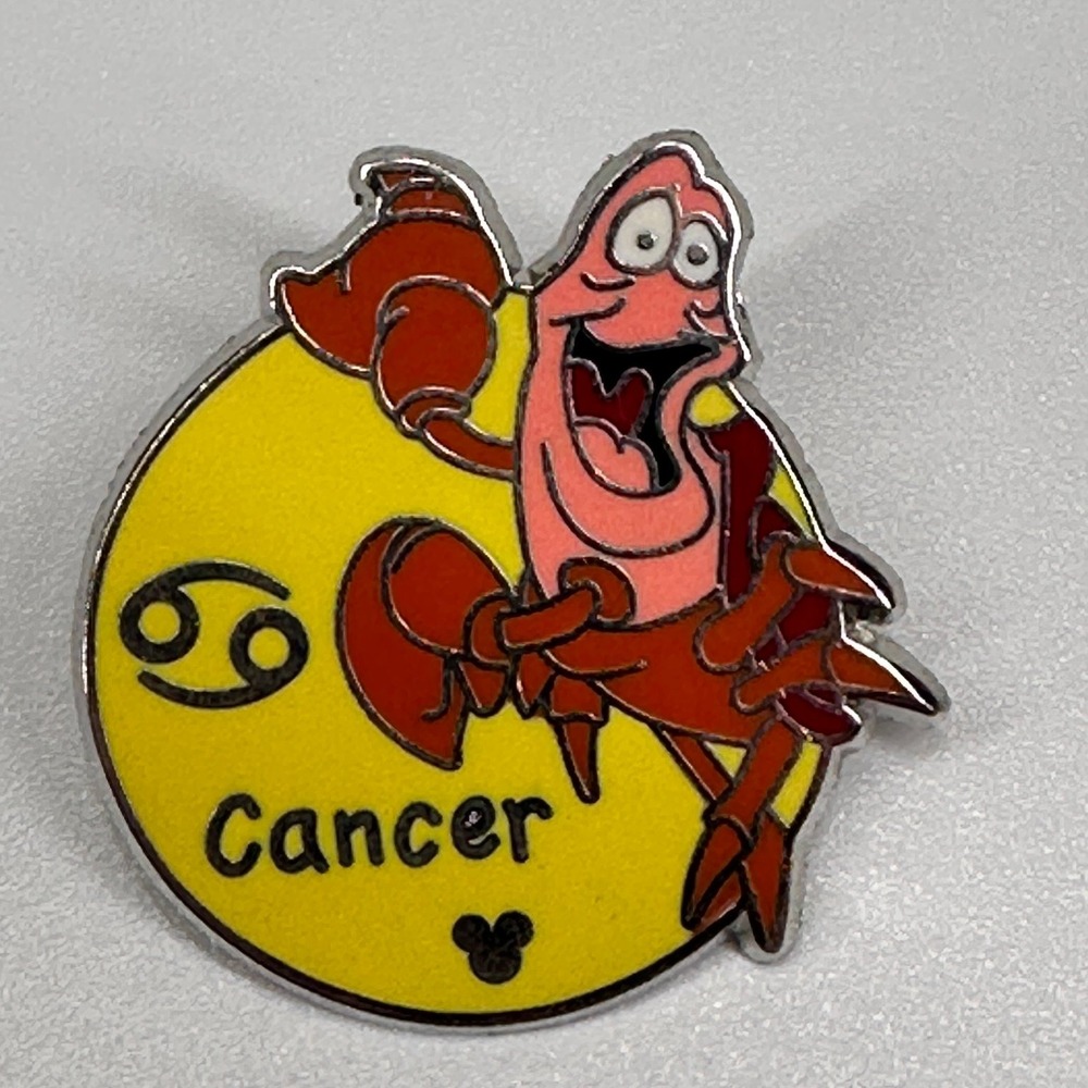 Sebastian Cancer Zodiac Sign Disney Pin  Trading Mickey 4 of 12 Little Mermaid